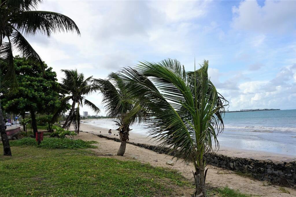 Joao Pessoa, A Dois Passos Do Paraiso, 2 Suites Com A/C, Vista Panoramica Para O Mar Do Bessa, Portaria 24H E 2 Vagas De Garagem ภายนอก รูปภาพ