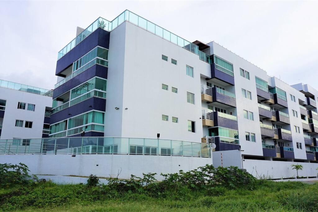 Joao Pessoa, A Dois Passos Do Paraiso, 2 Suites Com A/C, Vista Panoramica Para O Mar Do Bessa, Portaria 24H E 2 Vagas De Garagem ภายนอก รูปภาพ